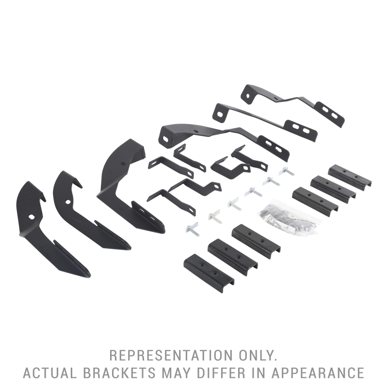 Chevrolet Silverado 2500HD Running Board Brackets - Go Rhino - RB10/RB20 - `15-`19